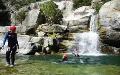 Canyoning en Corse