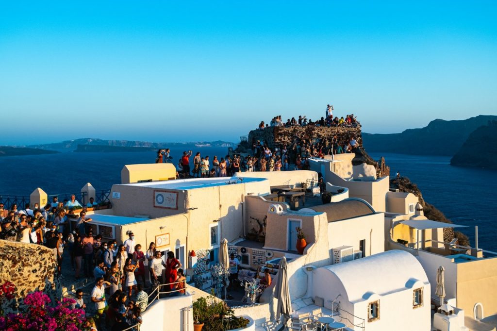 Surtourisme et fréquentation de Santorin