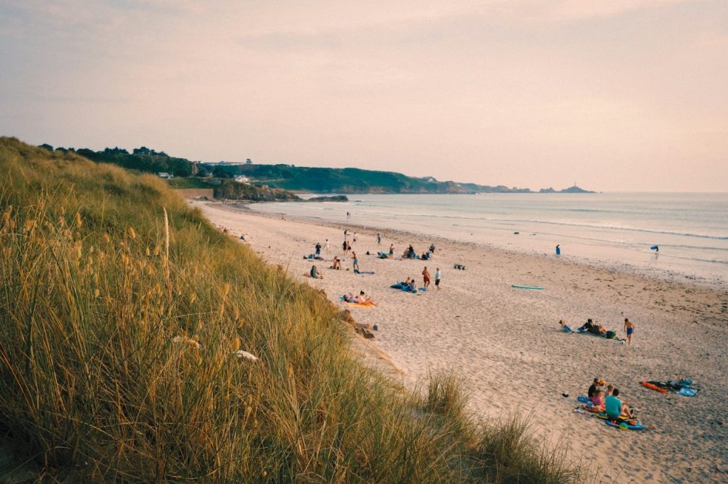 plage de Jersey