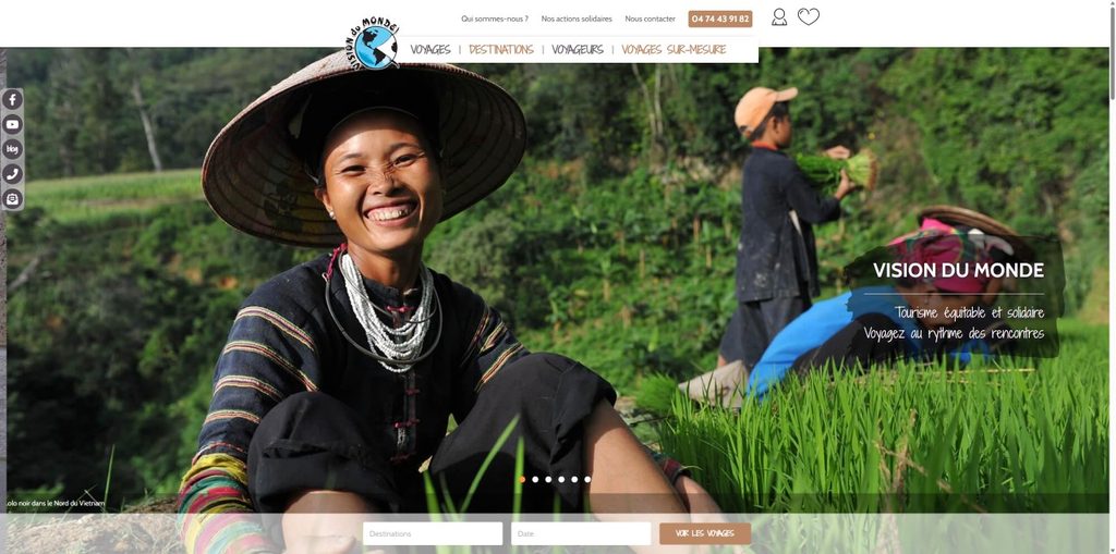 Tourisme solidaire - Agence de voyage solidaire et équitable _ Vision du Monde